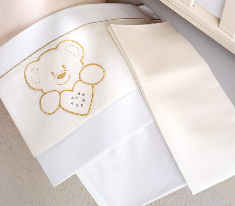 Azzurra Design set lenzuola Soffio avorio