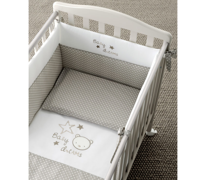 Azzurra Design lettino Baby Dream avana, dettaglio