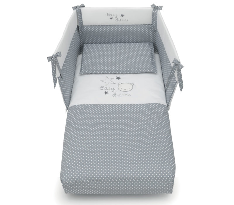 Azzurra Design piumone Baby Dream grigio