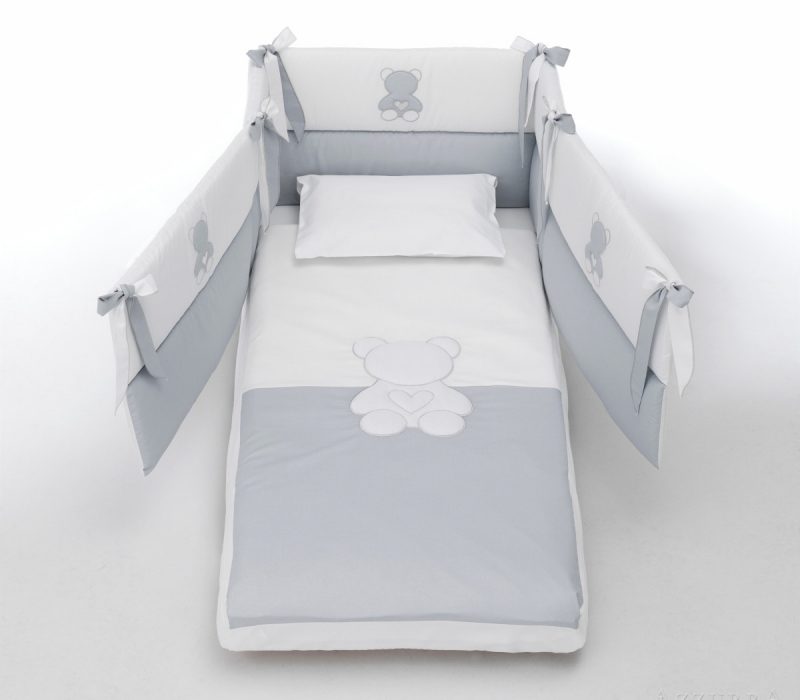 Azzurra Design piumone BContact Funky grigio